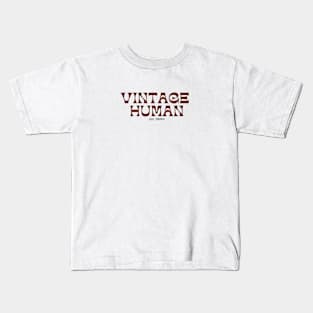 Vintage human Kids T-Shirt